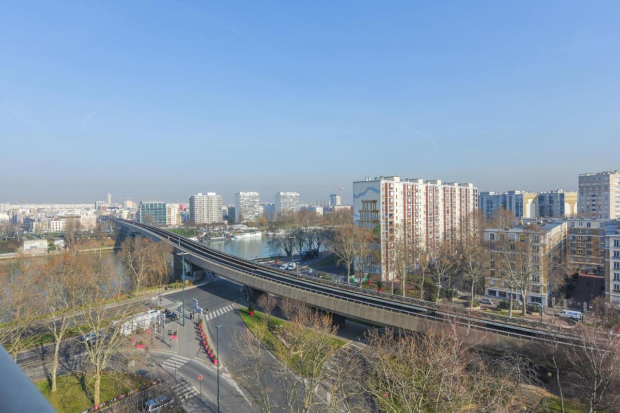 Appartement Jaures Vue Sur La Seine - Welkeys 克利希 外观 照片