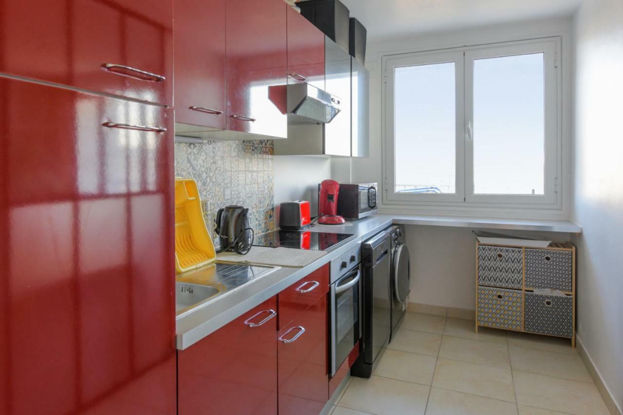 Appartement Jaures Vue Sur La Seine - Welkeys 克利希 外观 照片